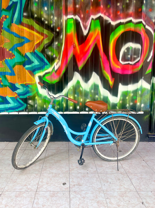 Bicicleta Cruiser Azul