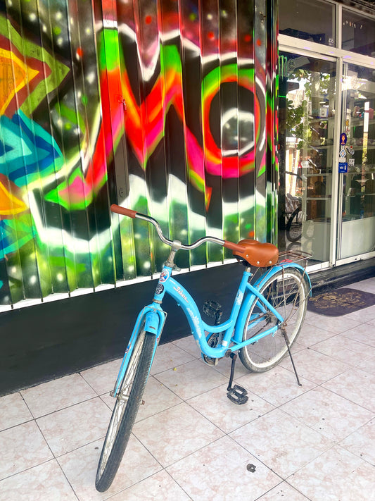 Bicicleta Cruiser Azul
