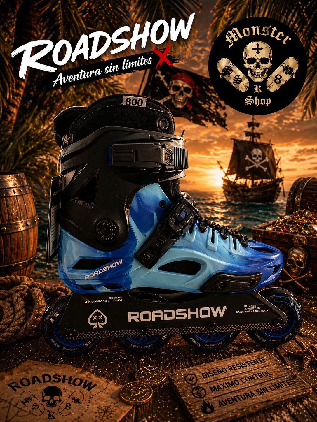 Patines Urbanos Roadshow Azul