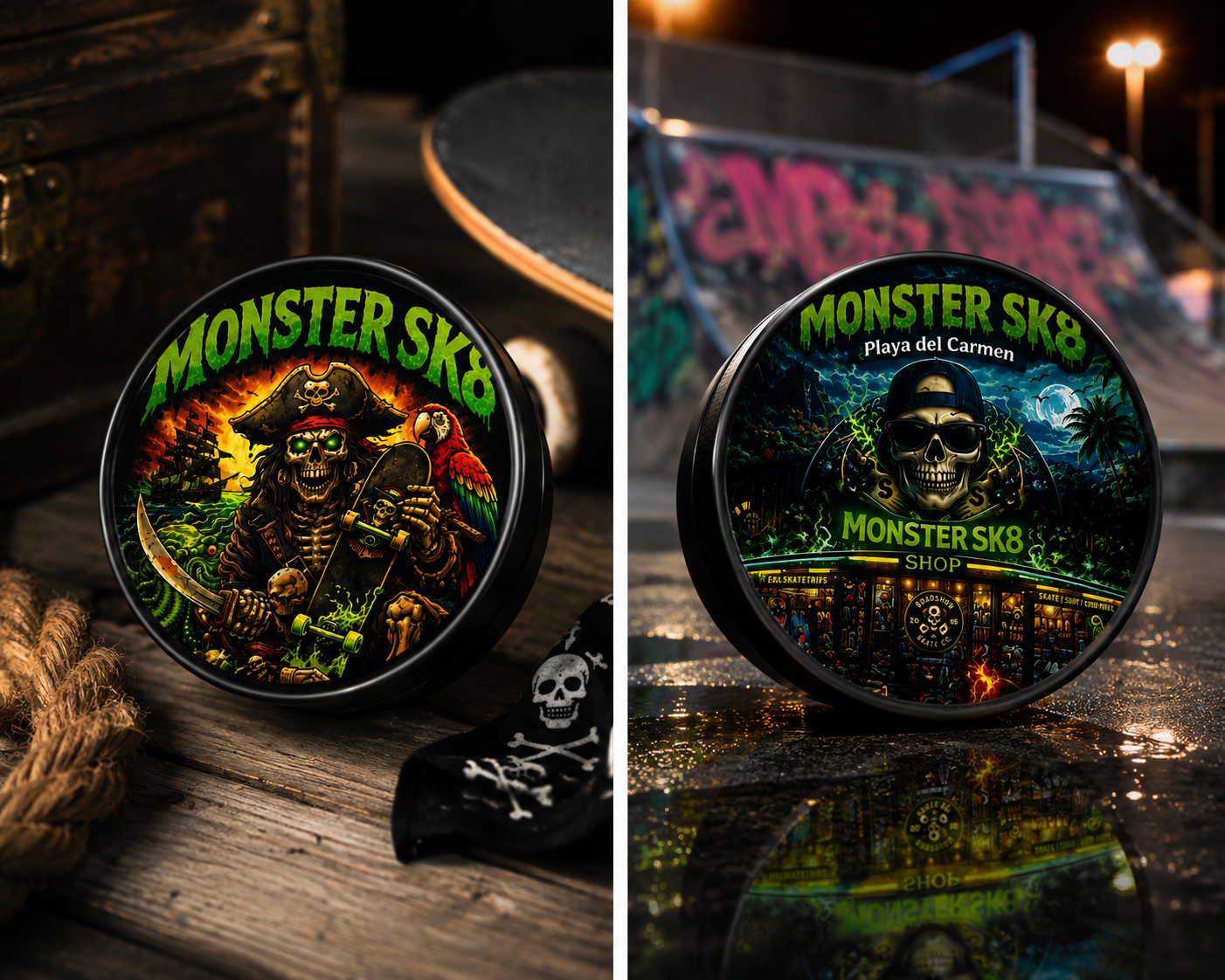 Grinder Monster SK8 Pirata